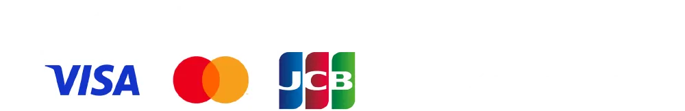 各種クレジットカード、振込、現金がご利用いただけます。